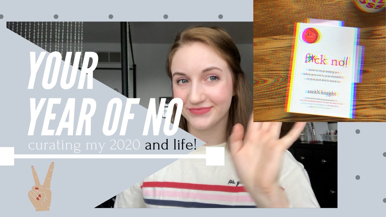 Saying NO &ndash; Setting Boundaries & Curating Your Year