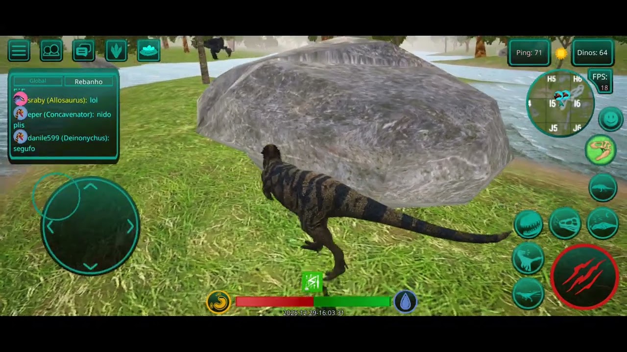 Jogando com paquissolofauro ( the cursed isle) quase morremos e fuga épica!