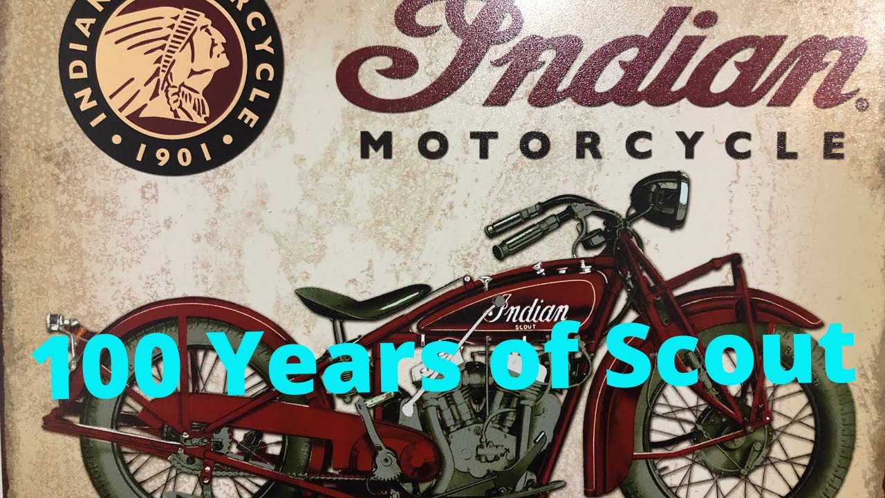 Celebrating 100 Years of the Indian Scout Motorcycle!