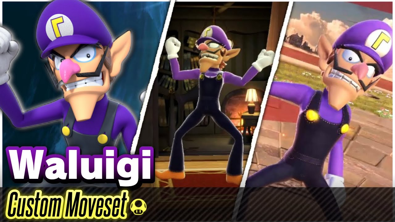85: Waluigi (Custom Moveset) - Super Smash Bros. Ultimate
