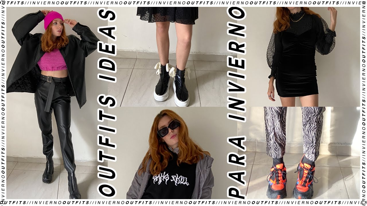 Ideas de OUTFITS para Invierno muy cool