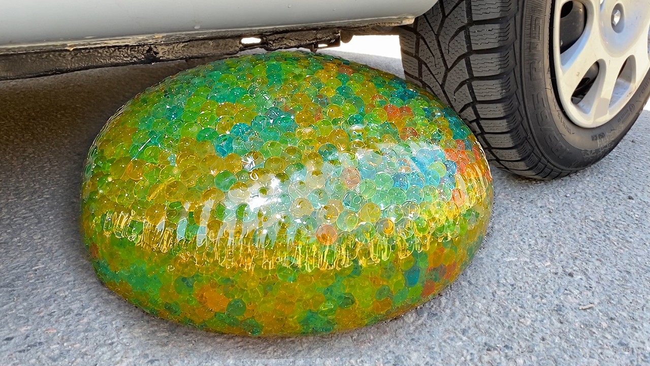 ORBEEZ COCA COLA BALLOON VS CAR, Coca Cola Zero, PowerAde, Fanta, Sprite, Fruko and Mentos Diff Unde