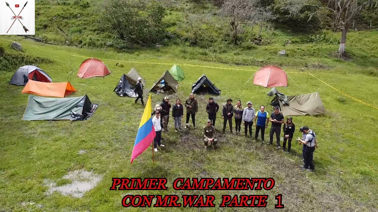 CAMPAMENTO CON TEMATICA MILITAR - Par 1