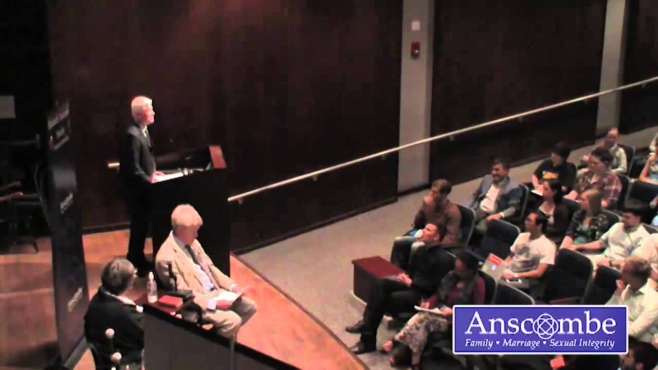 Sex and the Academy: Roger Scruton, Candace Vogler, John Haldane, Robert George