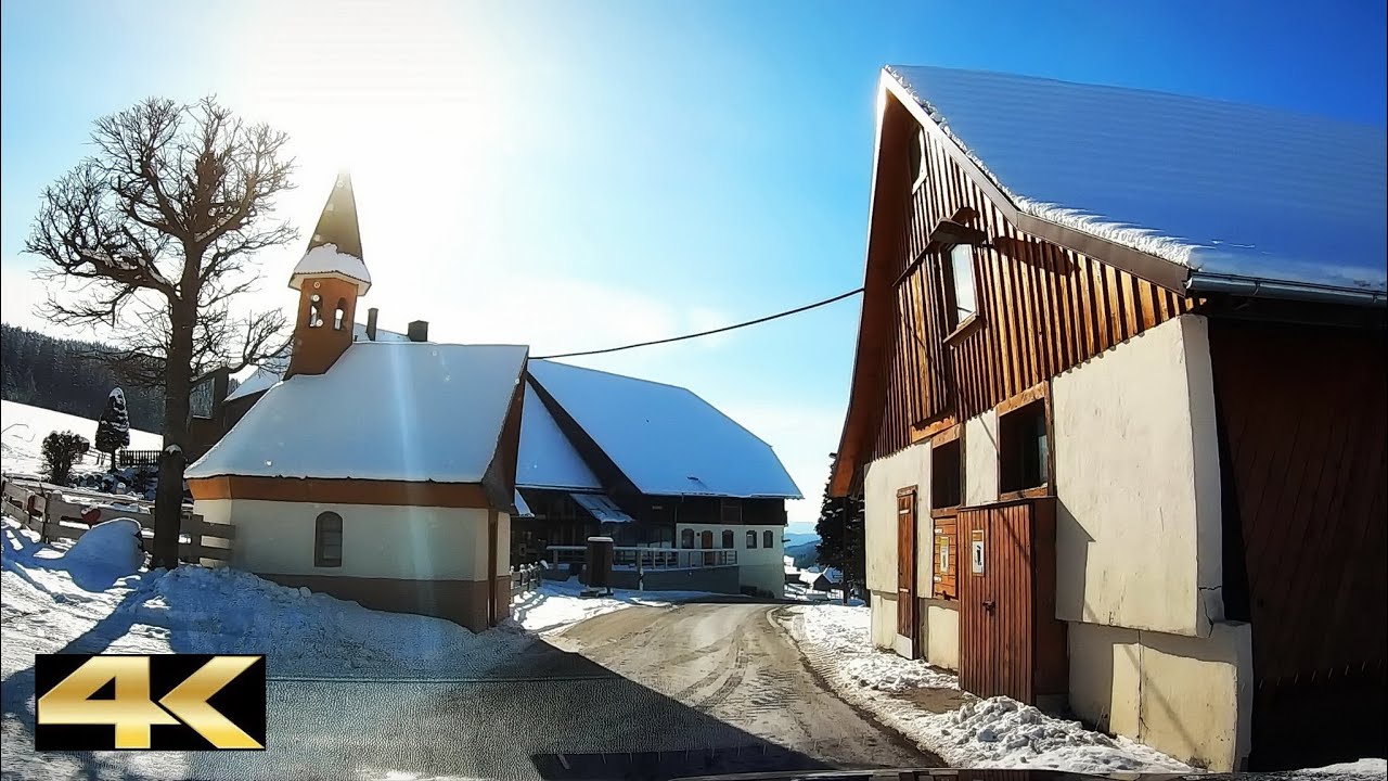 Autofahrt durch das untere Schwärzenbachtal | Hochschwarzwald 🇩🇪