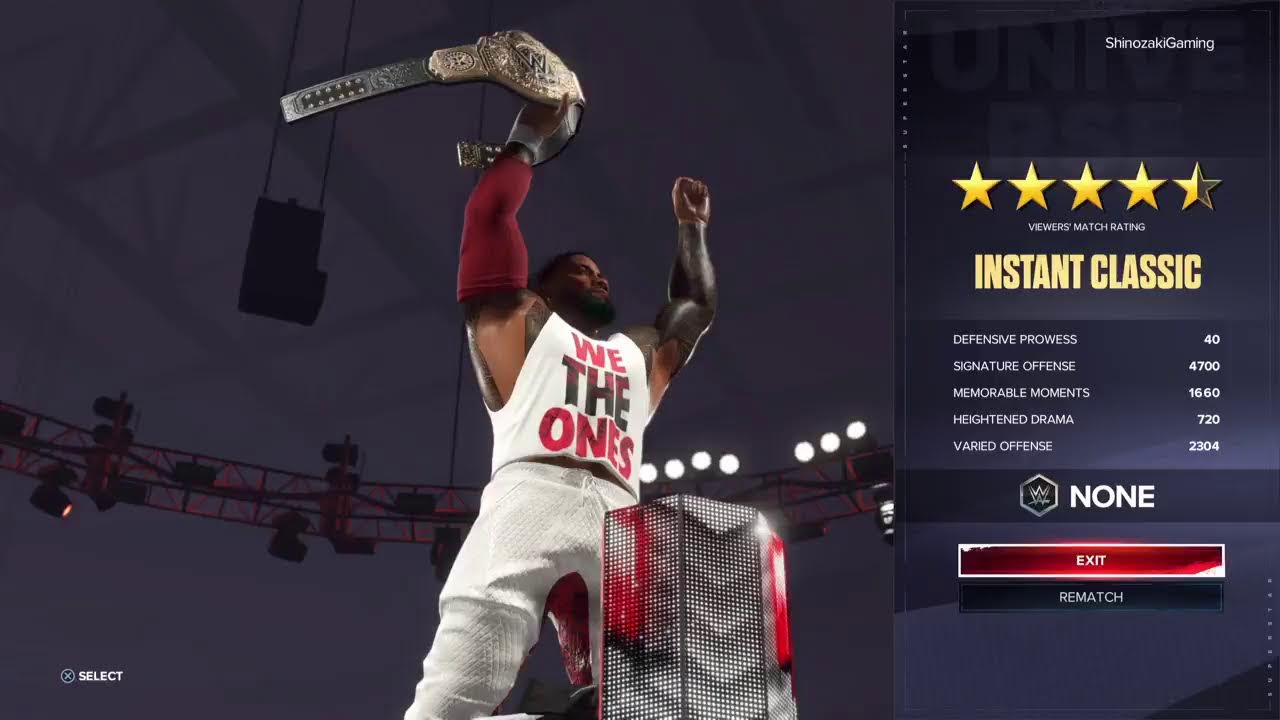 WWE2k24 KZONE Show
