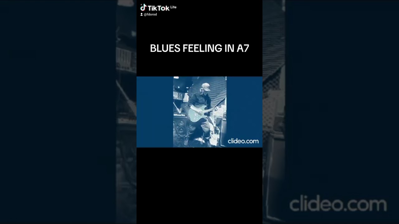 BLUES FEELING IN A7 BY HFAAMUSIC 