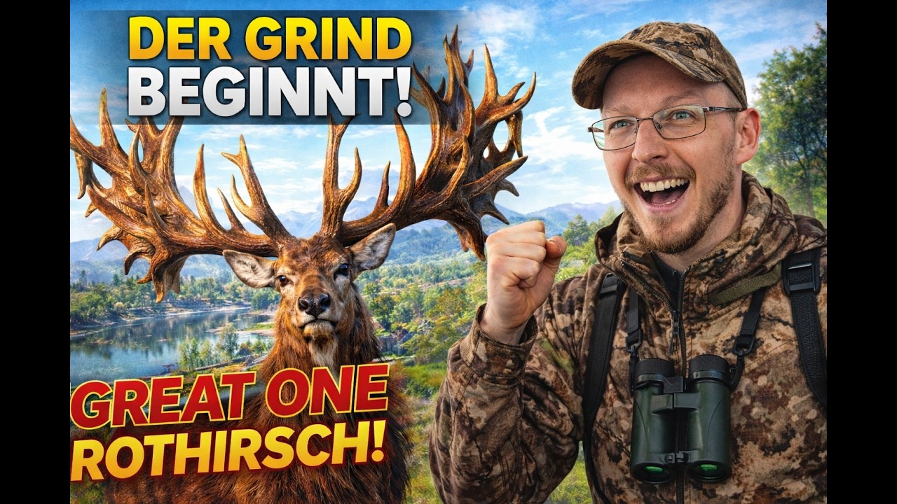 DER GREAT ONE ROTHIRSCH GRIND BEGINNT! 🦌 | Te Awaroa | COTW