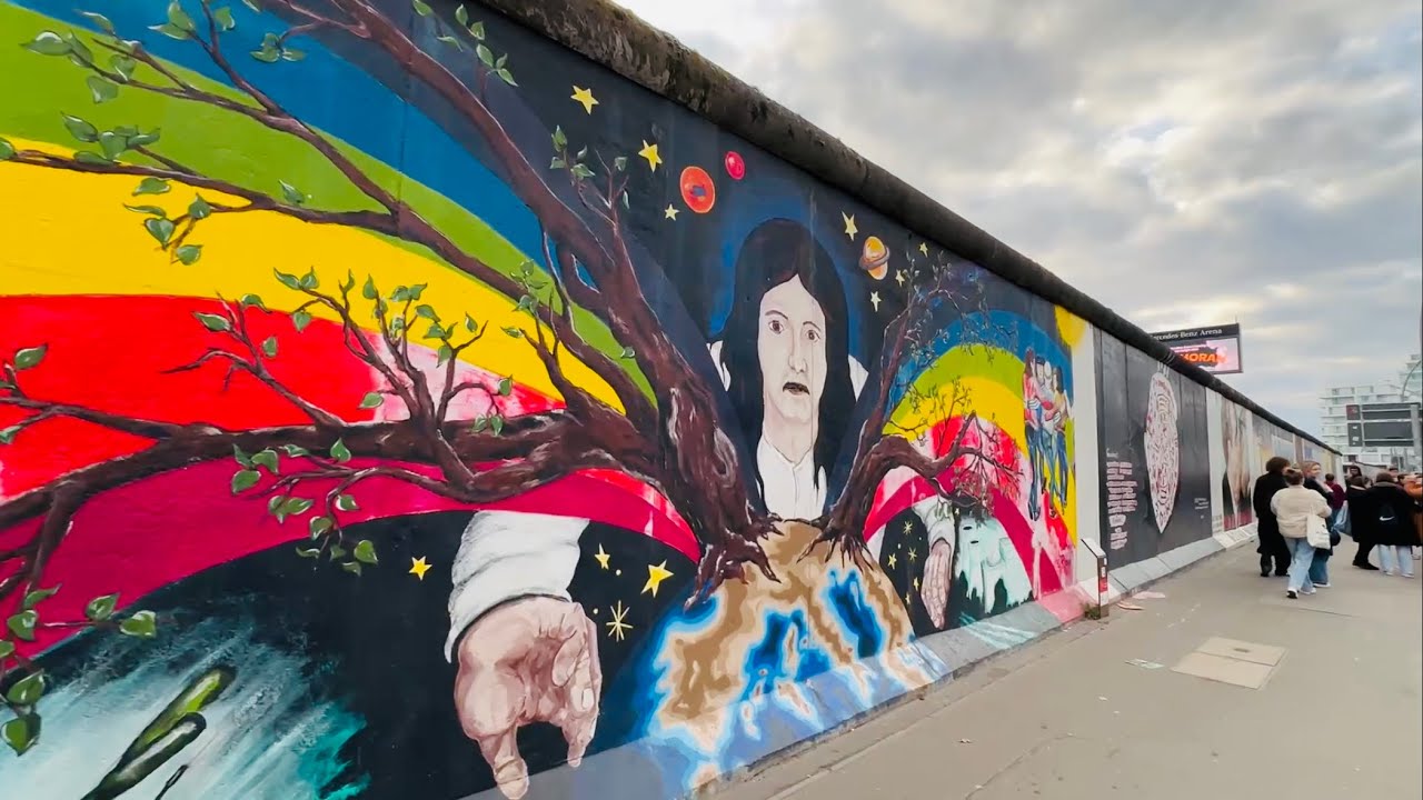 East Side Gallery in Berlin (Berlin Wall) GERMANY 🇩🇪