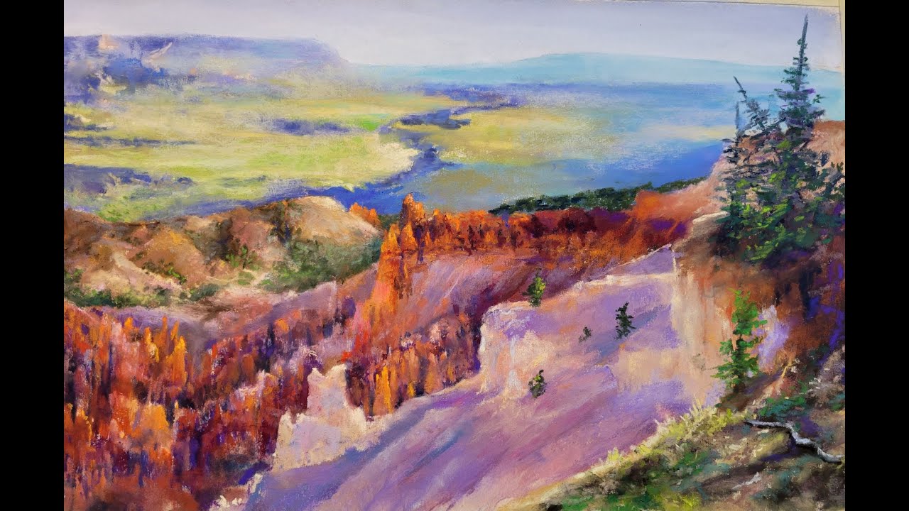 Paint the Rocks of Bryce Canyon: Pastel Painting Demo