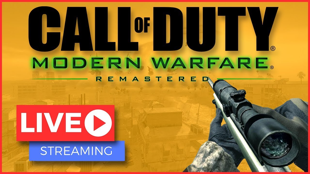 🔴COD4 Pro Player - Call of Duty 4 Gameplay LIVE