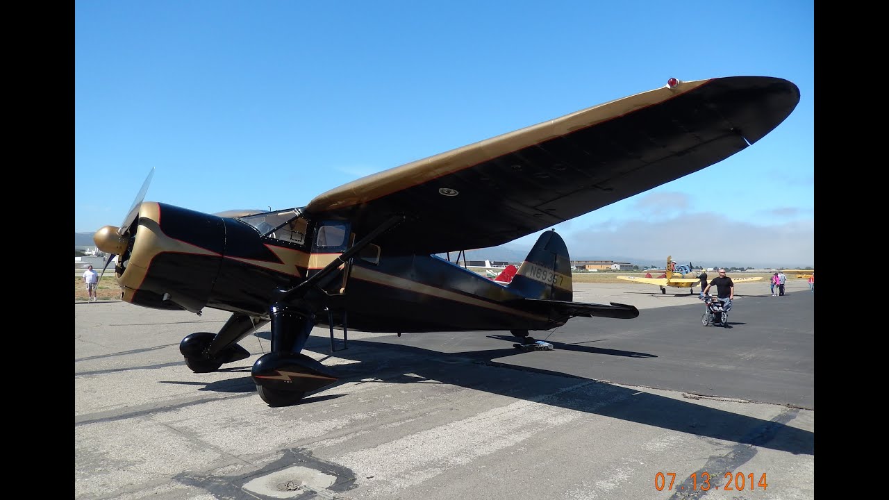 Flight in Stinson V77 Reliant (AT-19) 