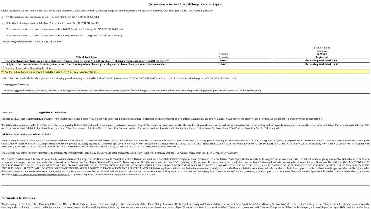 NNDM Merger with Infinite Epigenetics: My Take on the 8-K