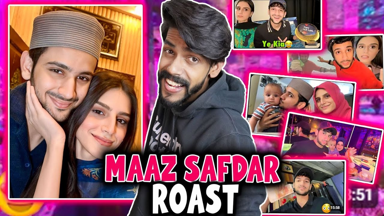 MAAZ SAFDAR VLOGS ROAST 😂