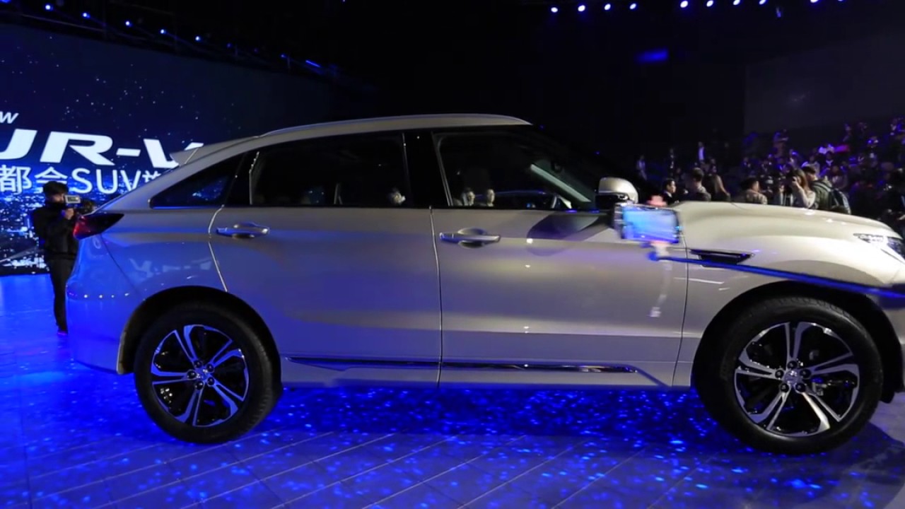 新都会SUV旗舰车型URV 东风本田三剑客凑齐