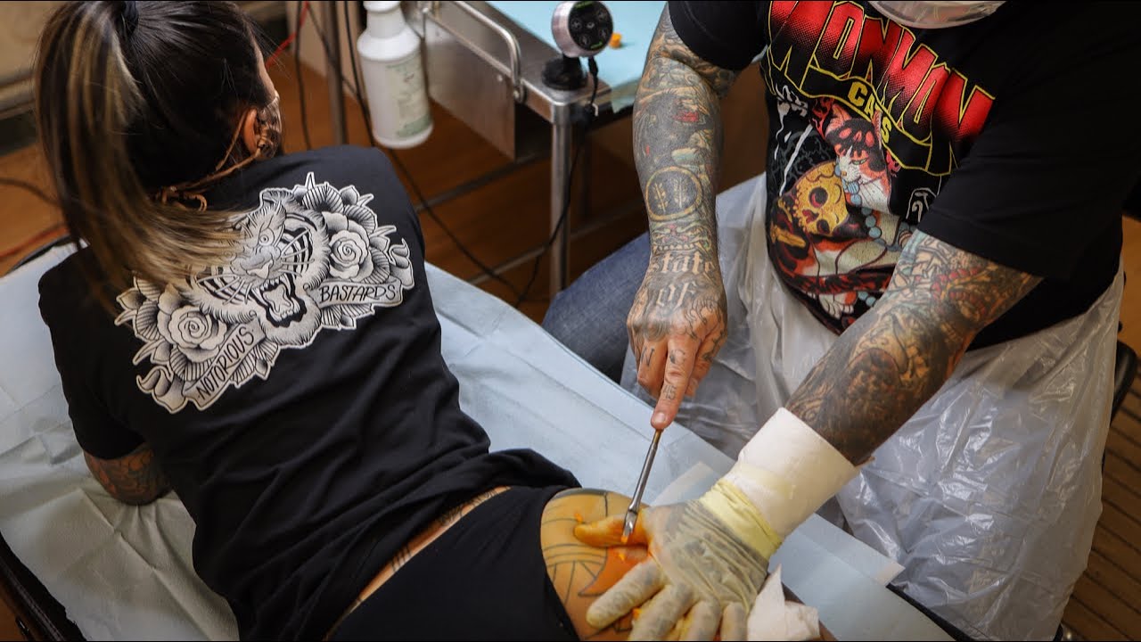 First Tebori Experience with Taki at State of Grace Tattoo