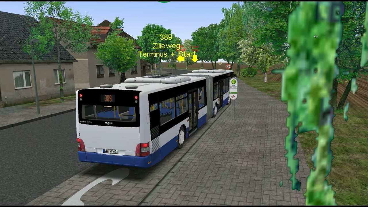MAN Lion's Ciy A23 EEV Voith Linie 389 Zilleweg | OMSI2