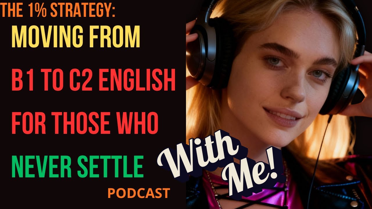 The 1% Strategy: Moving from B1 to C2 English | For Those Who Never Settle