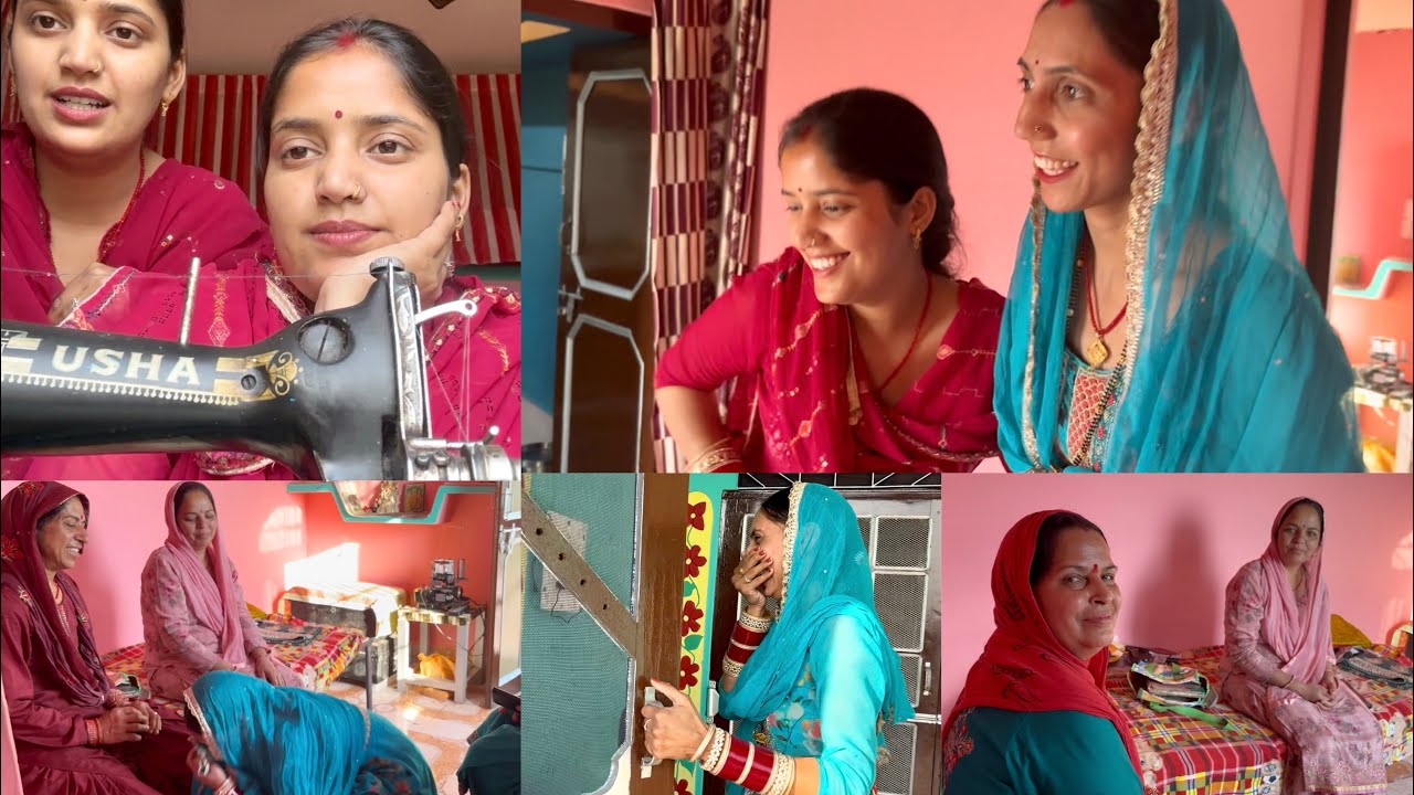नई  देवरनी ज़ी मायके से बापिस आ गए 🤗