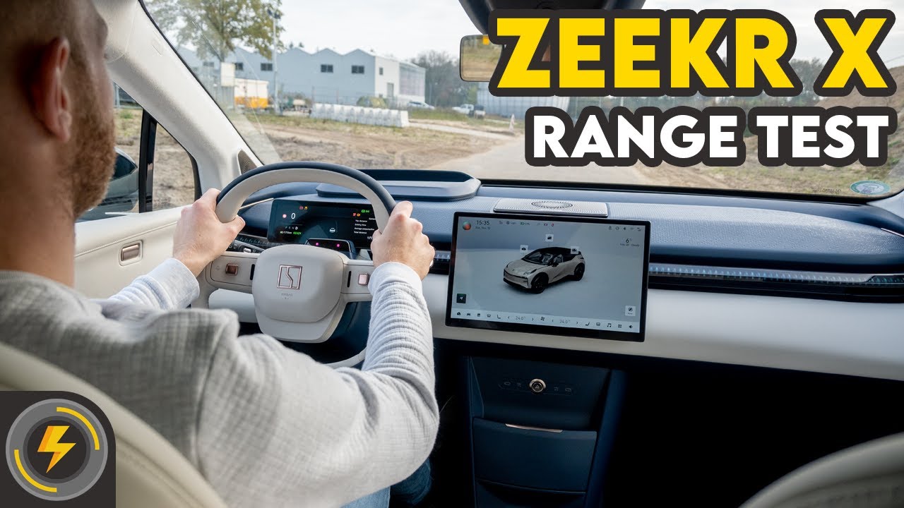 Zeekr X | Range Test at 90, 100 and 130 km/h
