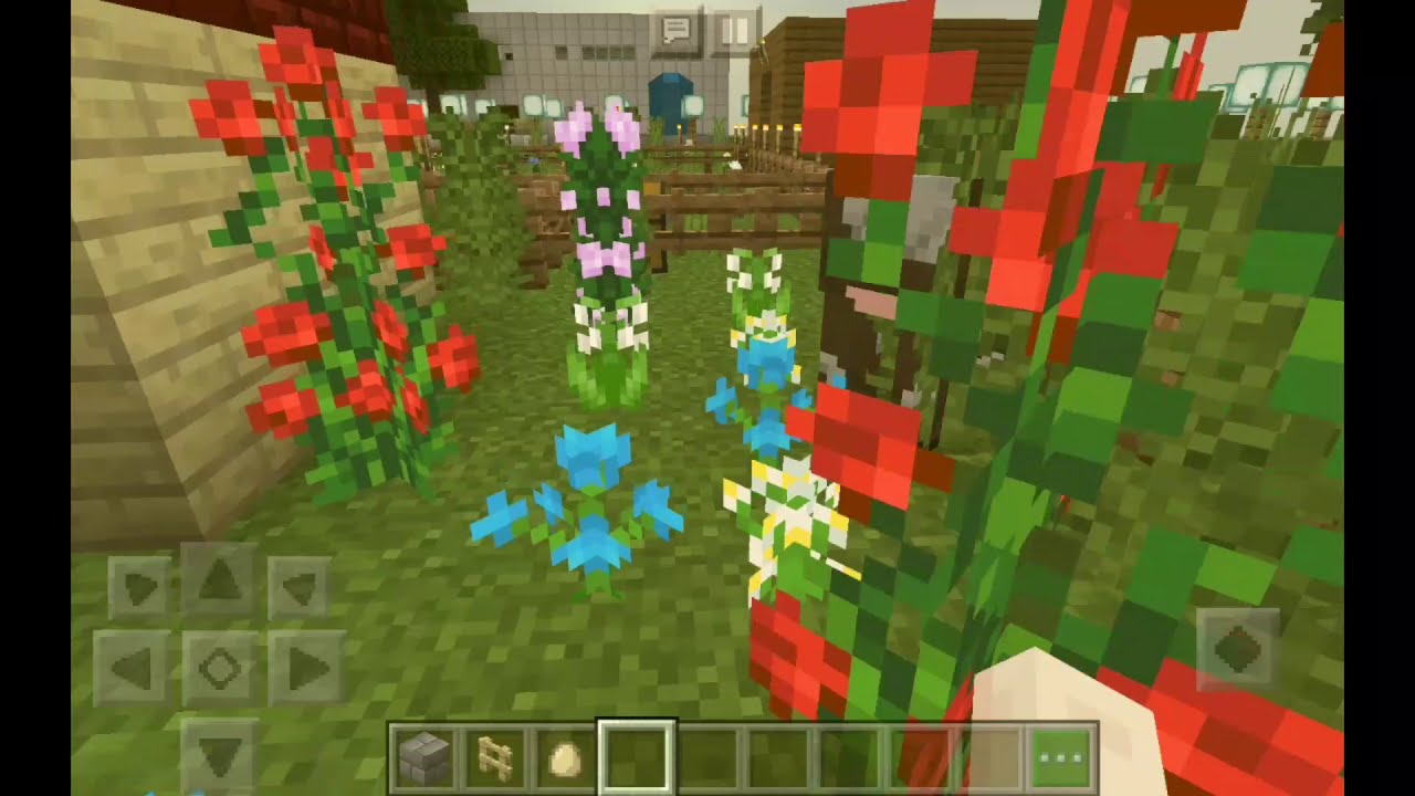 Meine selbstgebaute Stadt in Minecraft