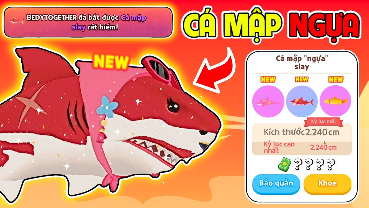BEDY HOẢNG HỐT KHI C.ÂU LÊN HẾT 3 LOẠI C.Á NGỰA SLAY MỚI NHẤT CỰC ĐẸP | PLAY TOGETHER