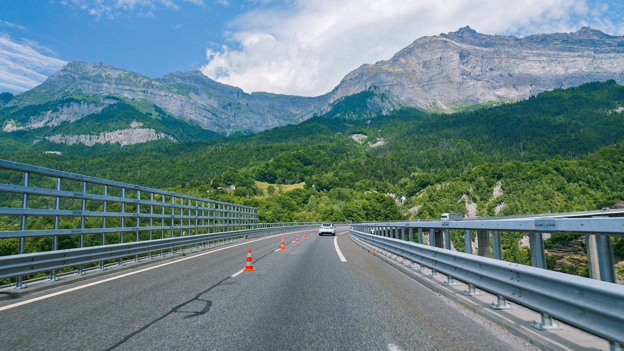 France Scenic Drive 4K | Albertville to Chamonix-Mont-Blanc