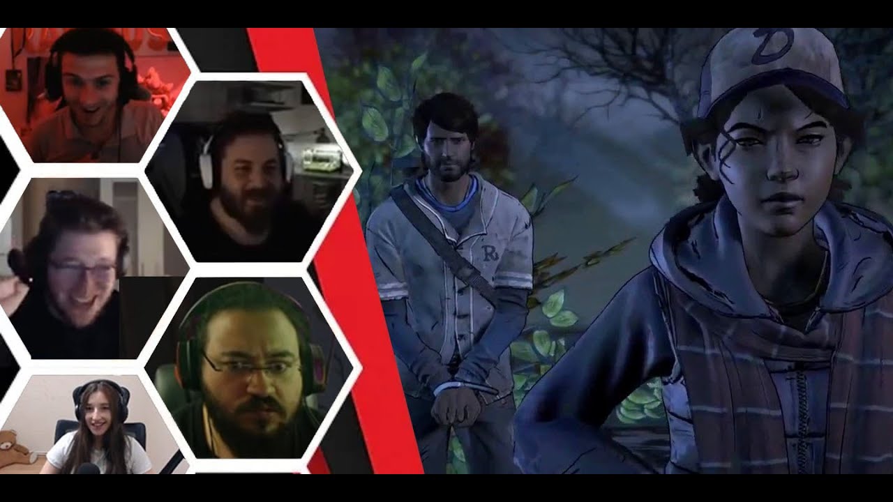 Yayıncıların ve Youtuberlar'ın Clementine'nin Ortaya Çıkmasına Tepkileri | TWD: A New Frontier