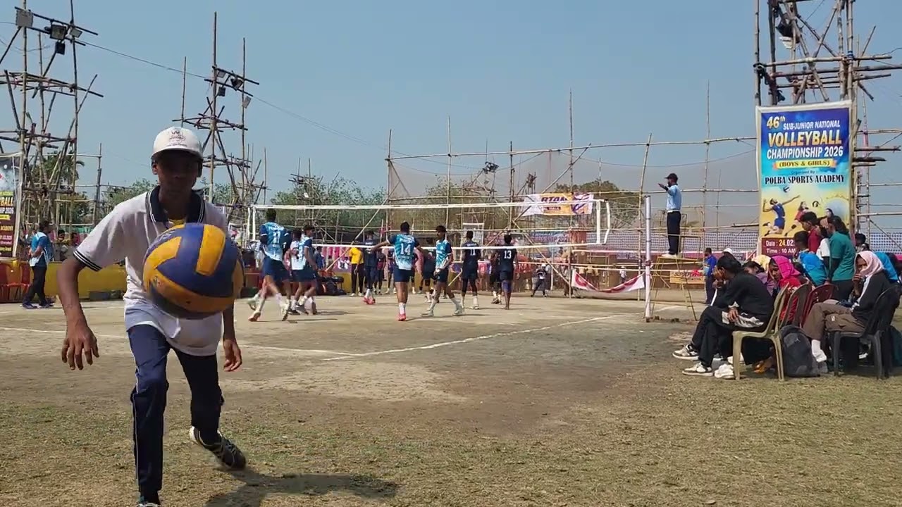 46th SUB JUNIOR NATIONAL VOLLEYBALL CHAMPIONS SHIP 2026 2ND SET PANJUB VS SAI🔥🔥🔥🔥
