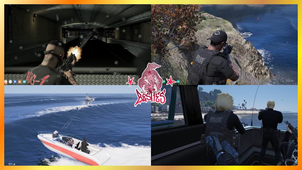 Лучшие друзья против копов // БЕЗУМНЫЙ двухчасовой банковский грузовик (с разных точек зрения) | ...