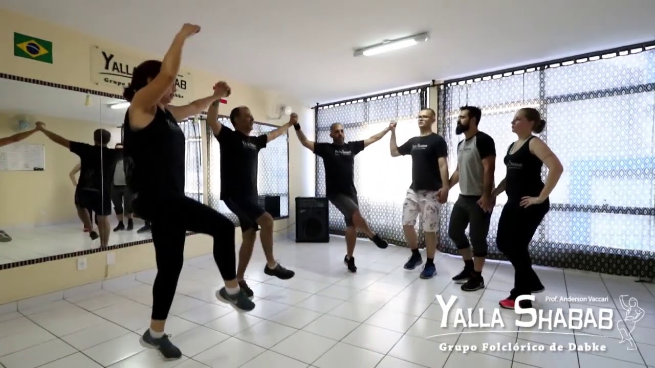 Aula de Dabke (Grupo de Dabke Yalla Shabab)