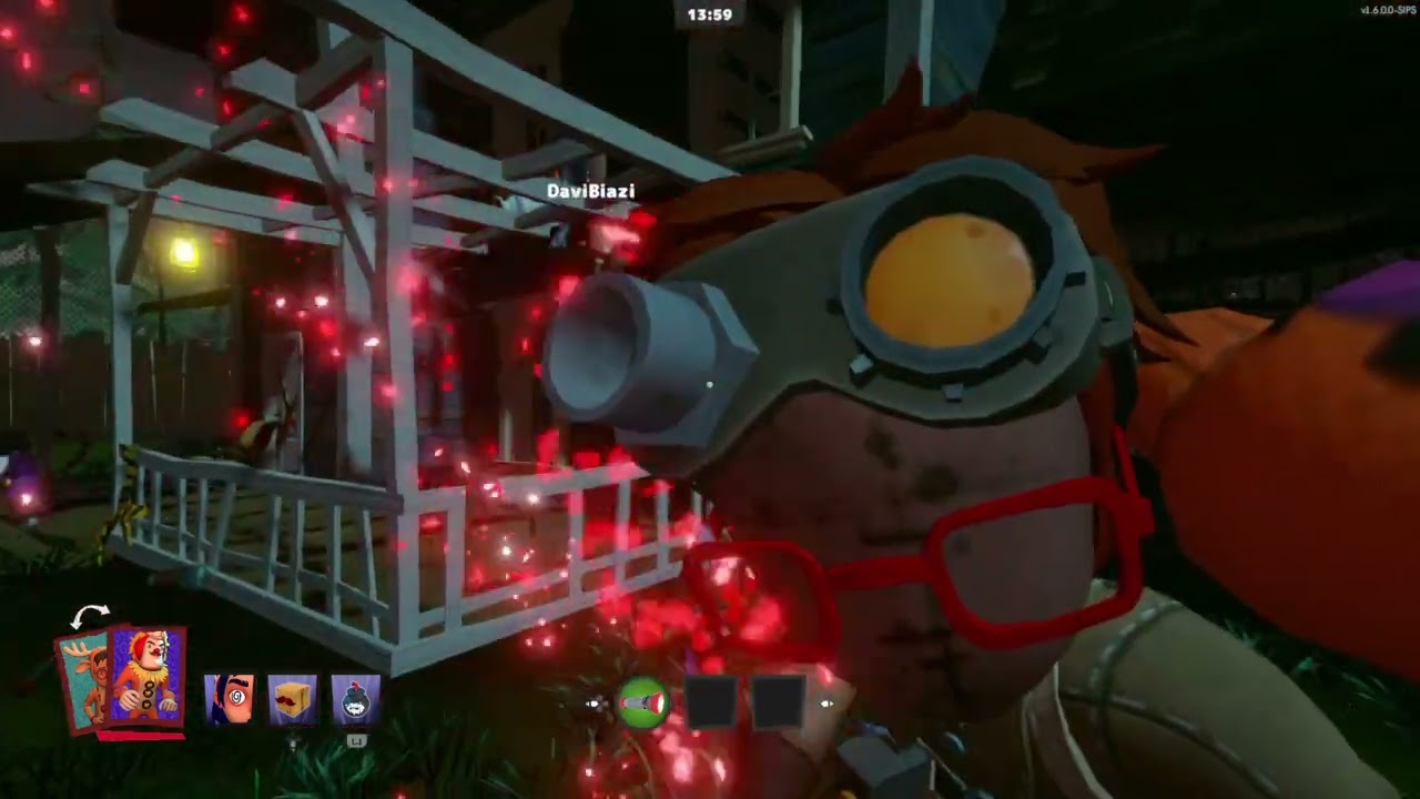 Playing as the clown lion in secret neighbor