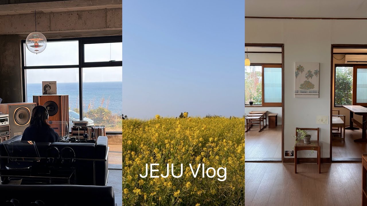 잔잔한 제주 좋아하세요? 제주가 고향인 사람이 가는 제주 맛집·카페 추천(서귀포편) | 겨울 제주 5박 6일 vlog