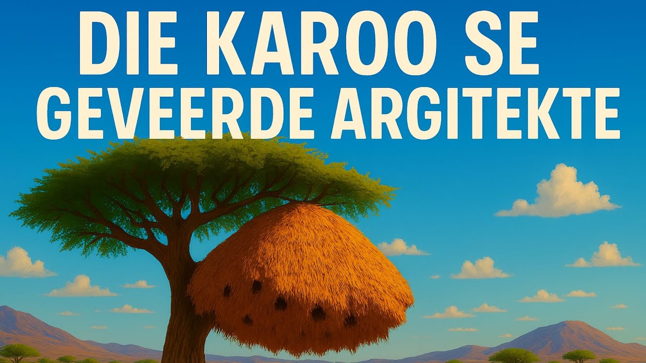 Die Karoo se geveerde Argitekte