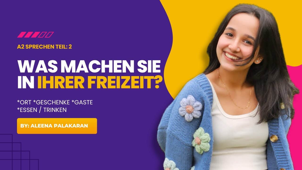 WAS MACHEN SIE IN IHRER FREIZEIT? | A2 THEMA | A2 SPRECHEN TEIL: 2 | HEIM LANGUAGE ZONE  | SPEAKING
