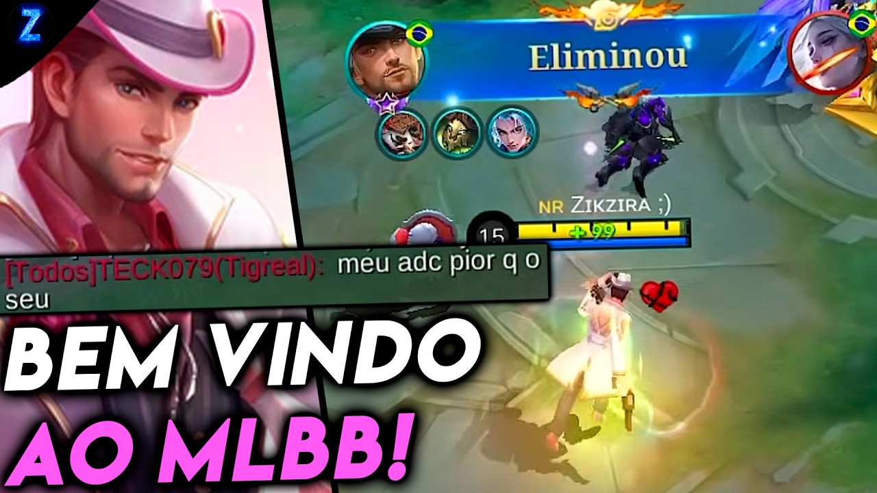 FUI XINGADO PELOS 2 TIMES, BEM-VINDOS AO MOBILE LEGENDS! - CLINT GAMEPLAY | Mobile Legends