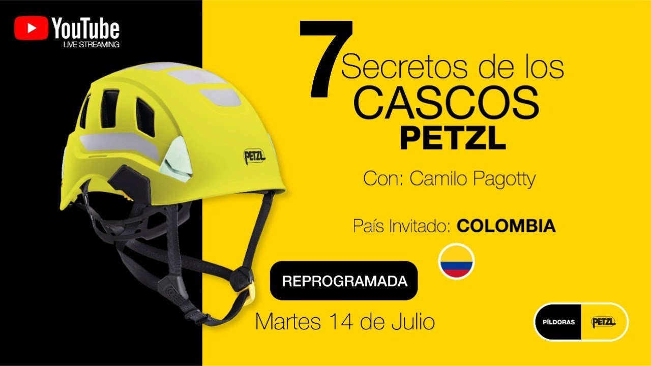 7 Secretos de los CASCOS Petzl - Charla técnica