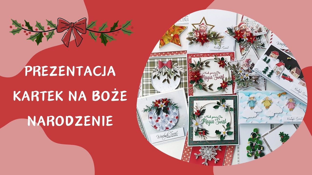 Prezentacja kartek na Boże Narodzenie #kartki #święta #bożenarodzenie #quilling