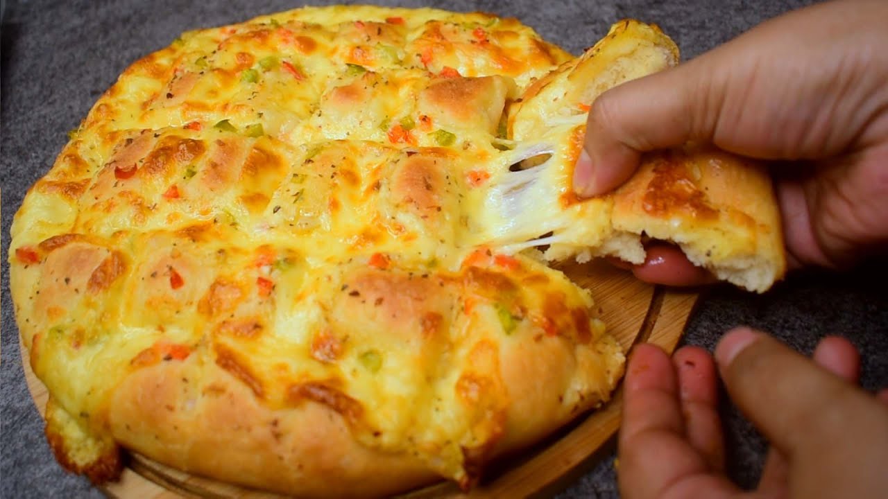 Garlic Mozzarella Cheese Bread - Delicious