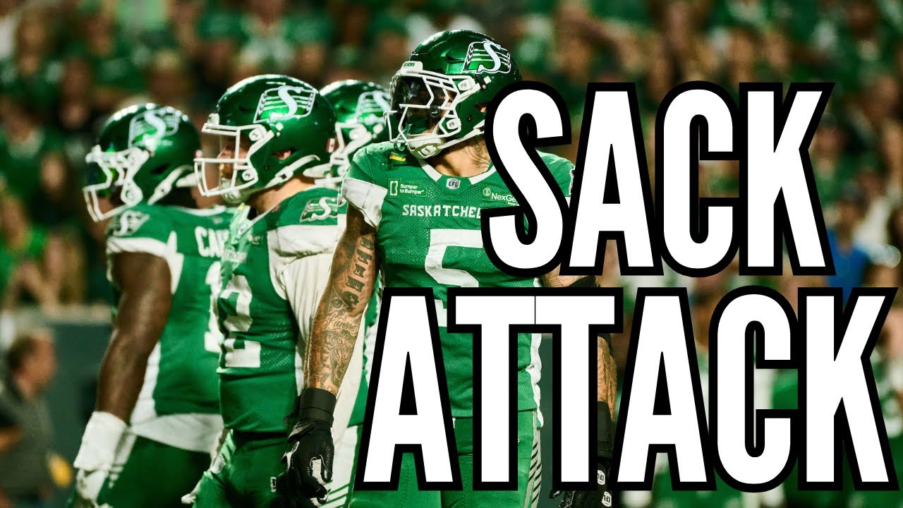 Sack Attack Riders Defense vs Edmonton Elks Week 8