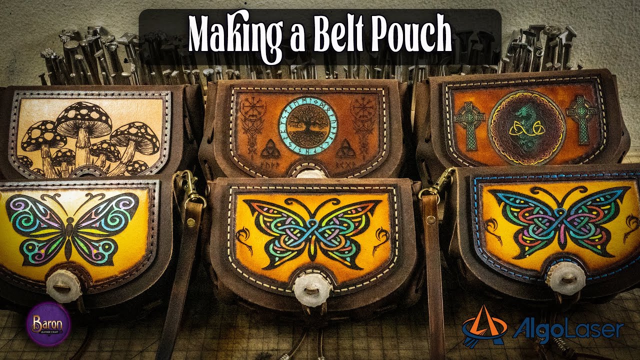 Make a Leather Belt Bag from Scratch – Easy DIY Purse Project