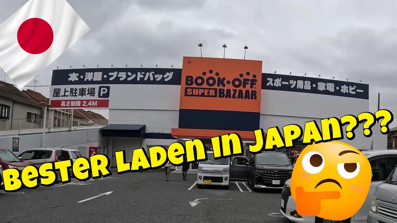 Japan Shopping Tour// wir testen den Book Off Super Bazaar // lohnen sich die großen Läden in #japan