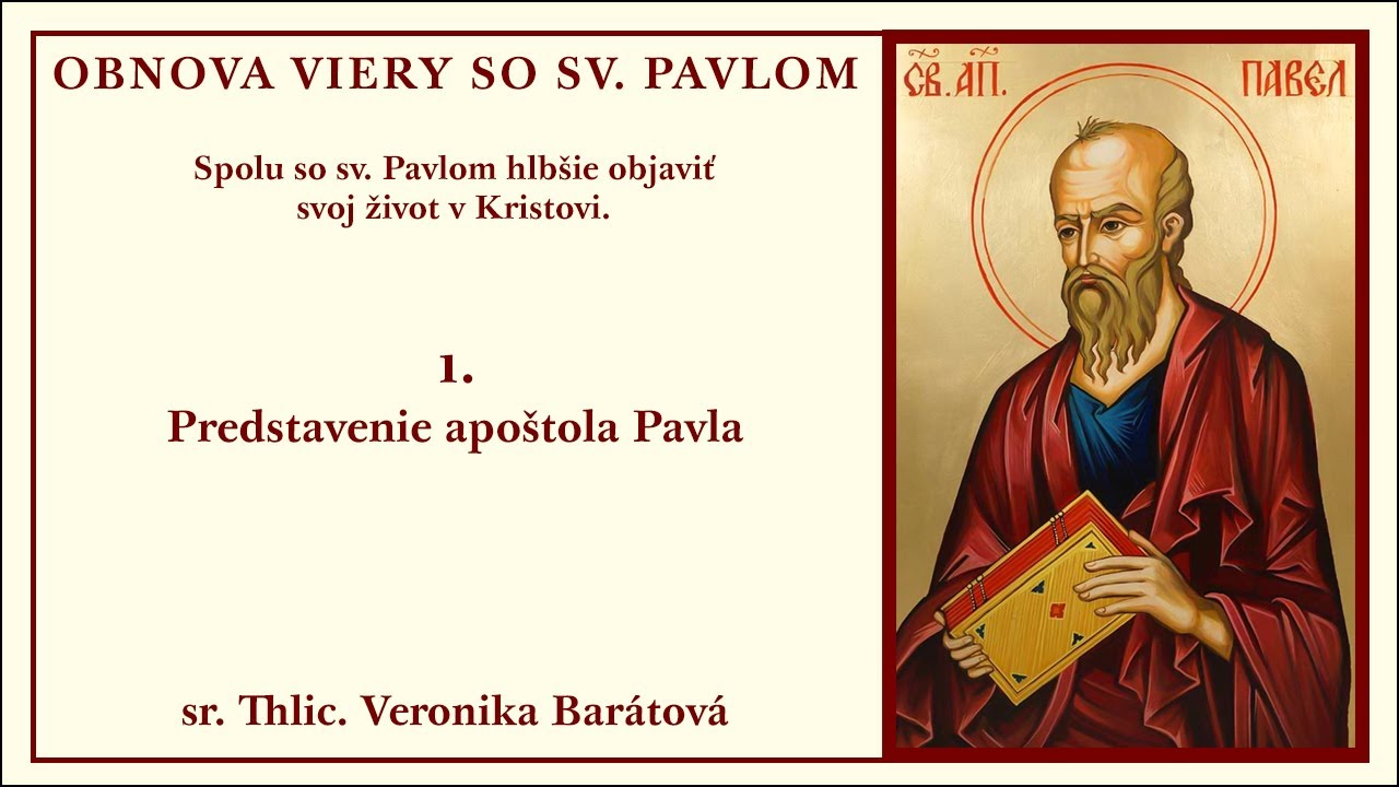 01_Predstavenie apoštola Pavla