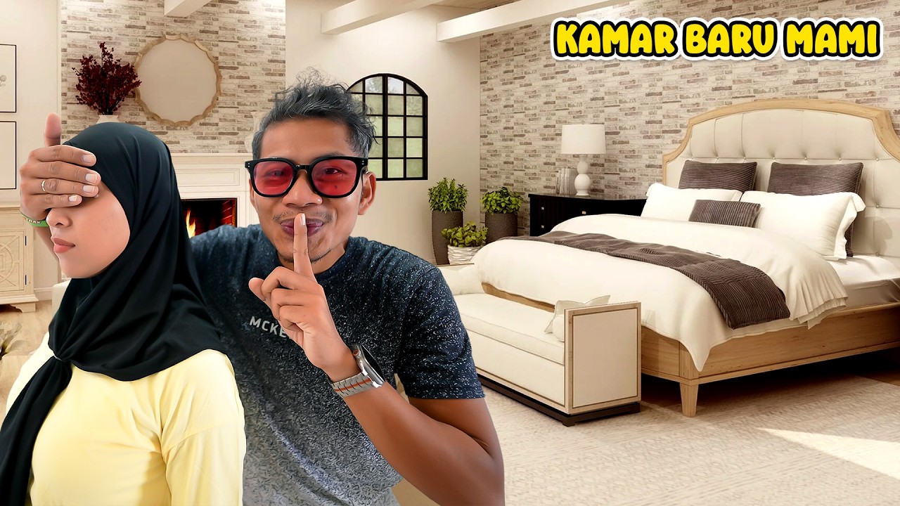SURPRISE KAMAR BARU UNTUK MAMI!! DIA SAMPAI KAGET!!