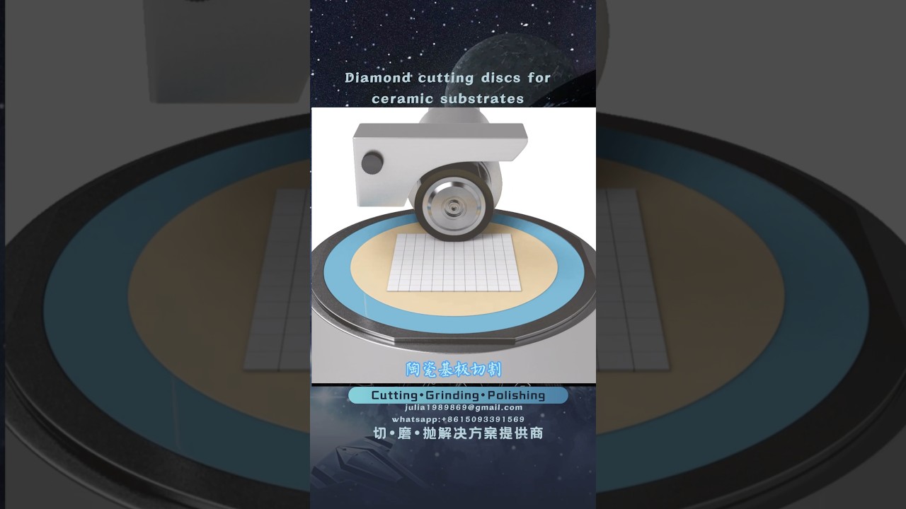 Resin diamond cutting discs for ceramic substrates #ceramics #cuttingdiscs #diamondcuttingdisc