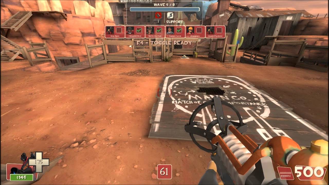 【Gameplay】Team Fortress 2 - Mann vs. Machine [CZ]