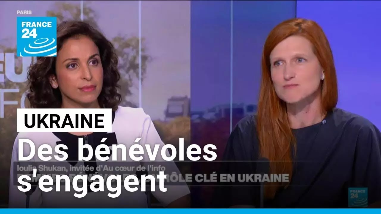 Ukraine : Ioulia Shukan a enqu&ecirc;t&eacute; sur l&rsquo;engagement de 7 femmes b&eacute;n&eacute;voles &bull; FRANCE 24