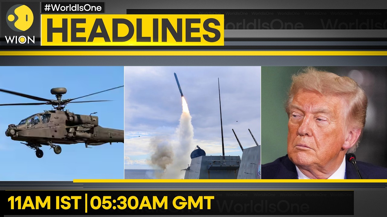 Trump: Iran Peace Deal in Final Throes | Hormuz: US Apache Goes Down, Crew Safe | WION Headlines