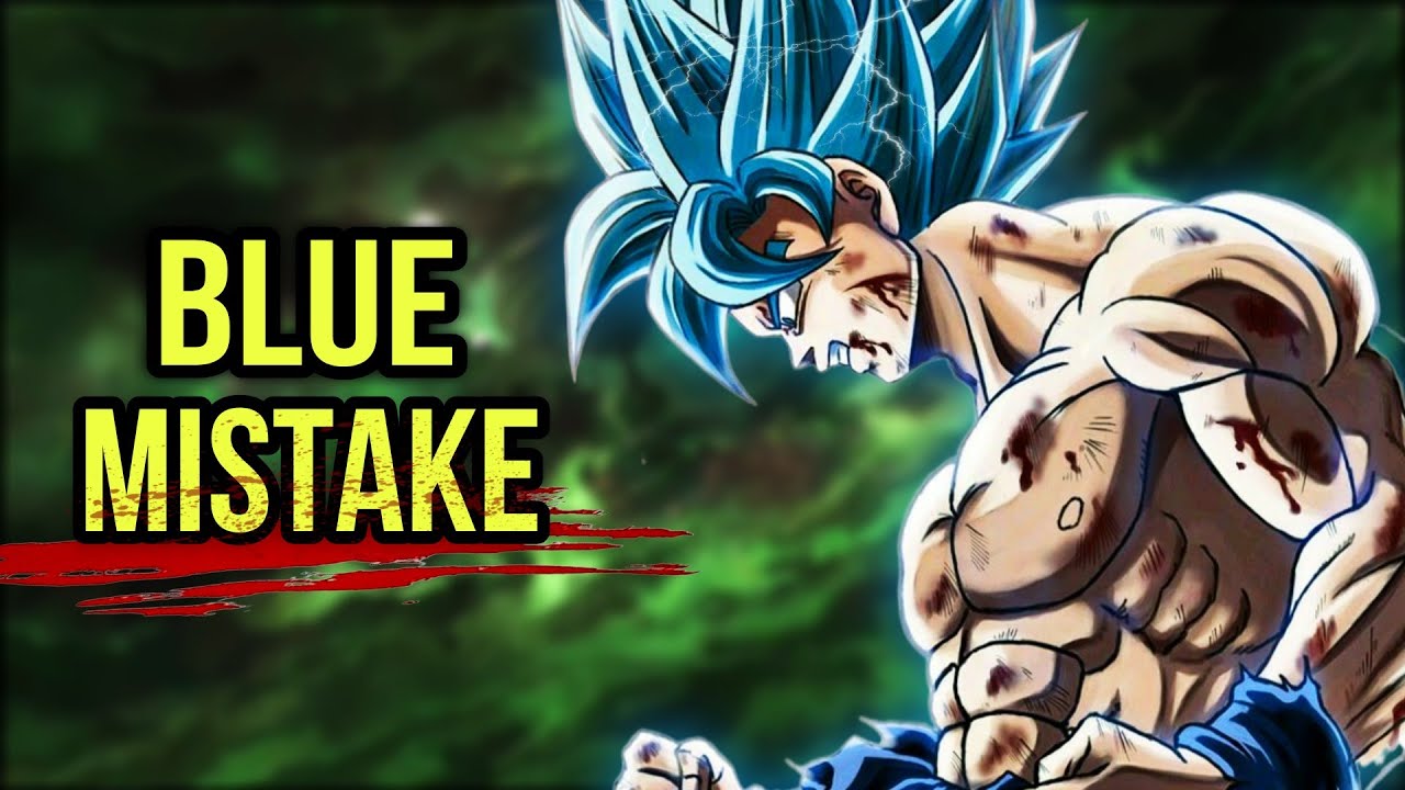 Super Saiyan Blue Failed  And DB Always Knew It