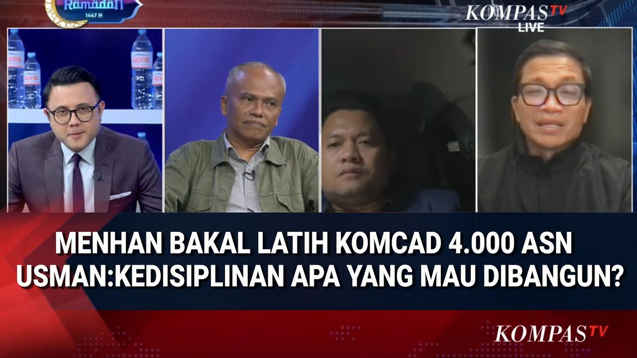 Usman Hamid, Pengamat Pertahanan dan DPR Bahas Soal Menhan Akan Latih 4000 ASN JAdi Komcad